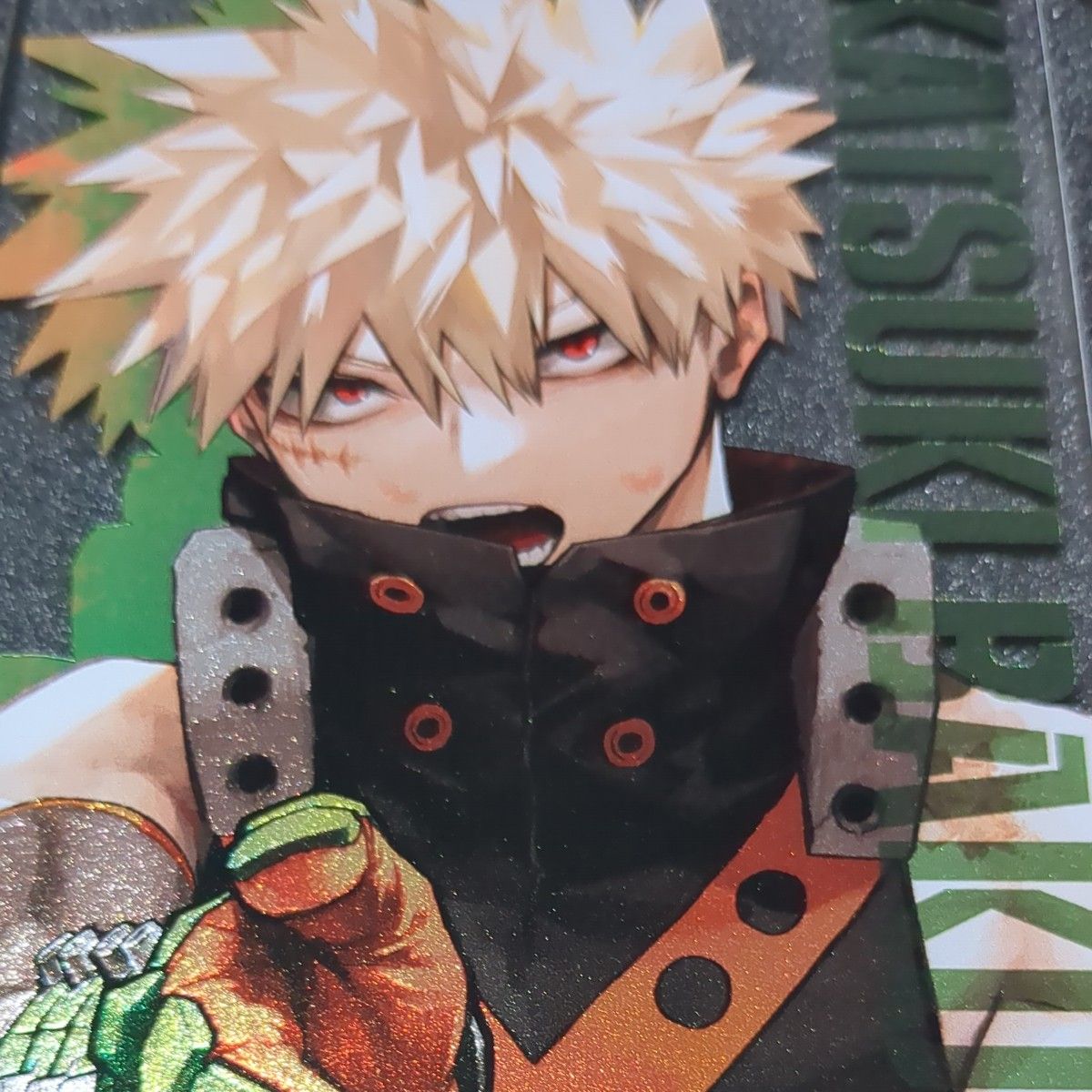 僕のヒーローアカデミア 原画展 KATSUKI MEMORY 爆豪勝己 エラー品