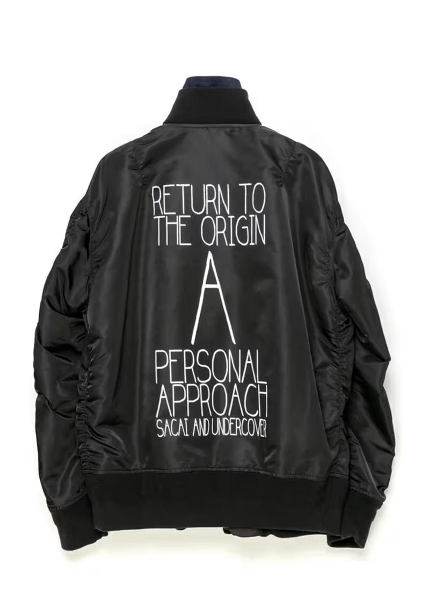 sacai×undercover MA-1 アンダーカバー サカイ｜Yahoo!フリマ（旧