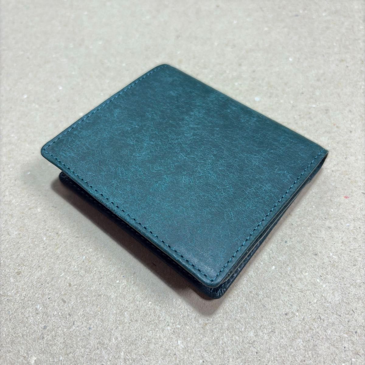 未使用】SEASAR Integral 二つ折り財布 プエブロレザー ペトローリオ