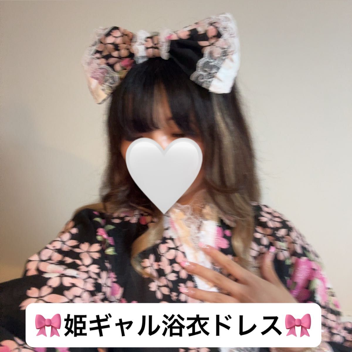 姫ギャル浴衣ドレス160大人 平成ギャルロリータ｜Yahoo!フリマ（旧
