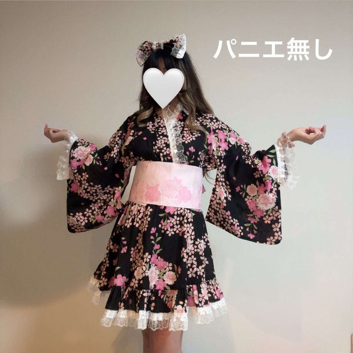 姫ギャル浴衣ドレス160大人 平成ギャルロリータ｜Yahoo!フリマ（旧