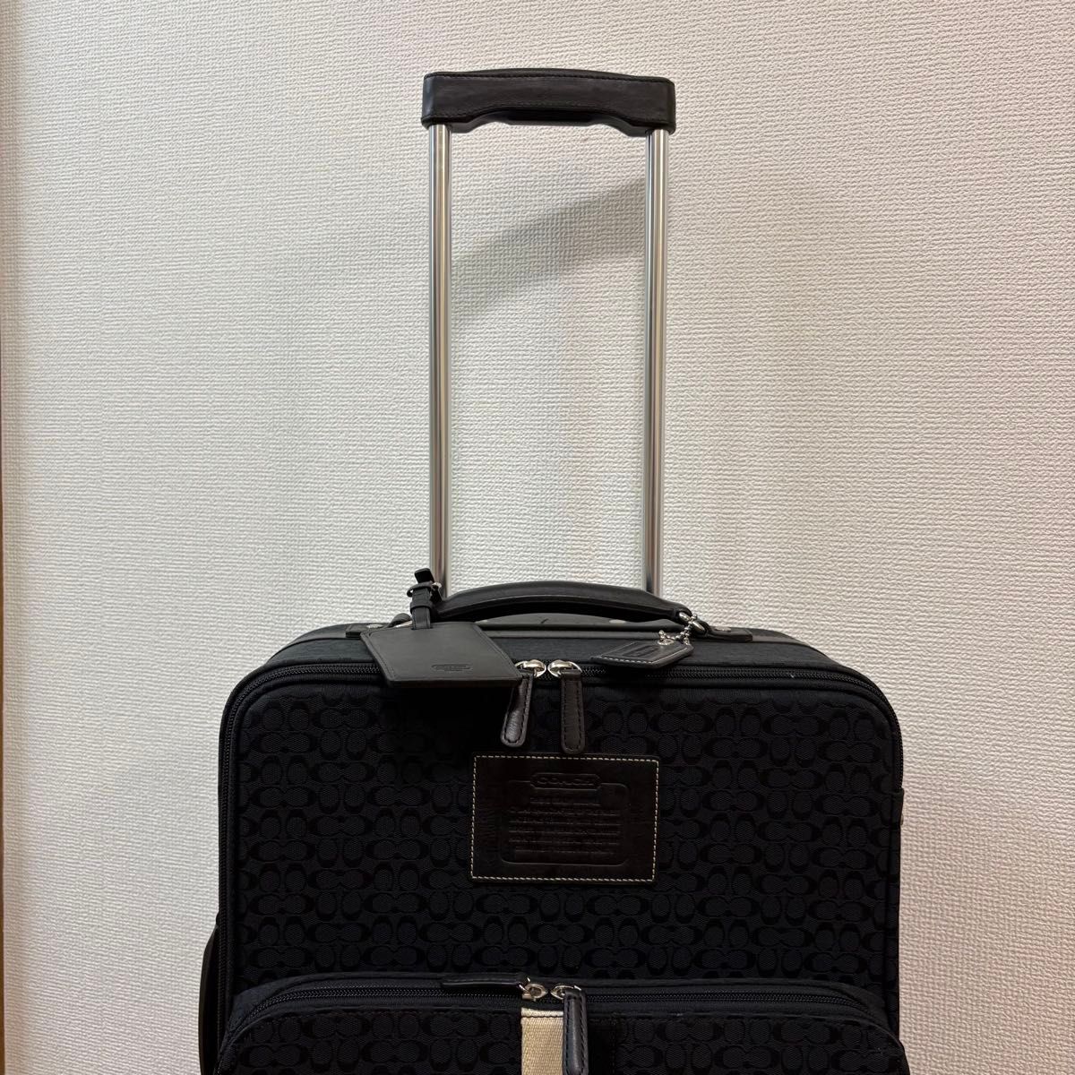 美品 COACH コーチ キャリーケース スーツケース トラベルバッグ 旅行