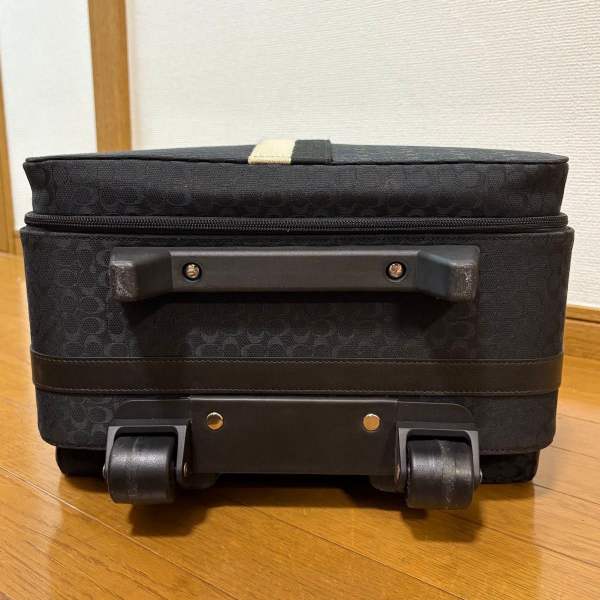 美品 COACH コーチ キャリーケース スーツケース トラベルバッグ 旅行