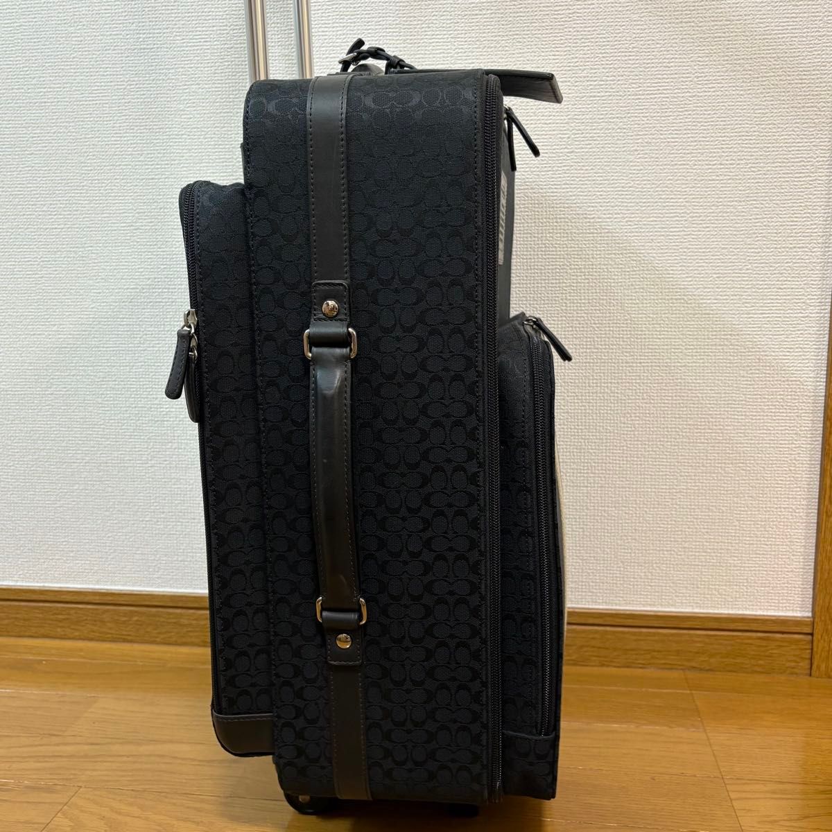 美品 COACH コーチ キャリーケース スーツケース トラベルバッグ 旅行