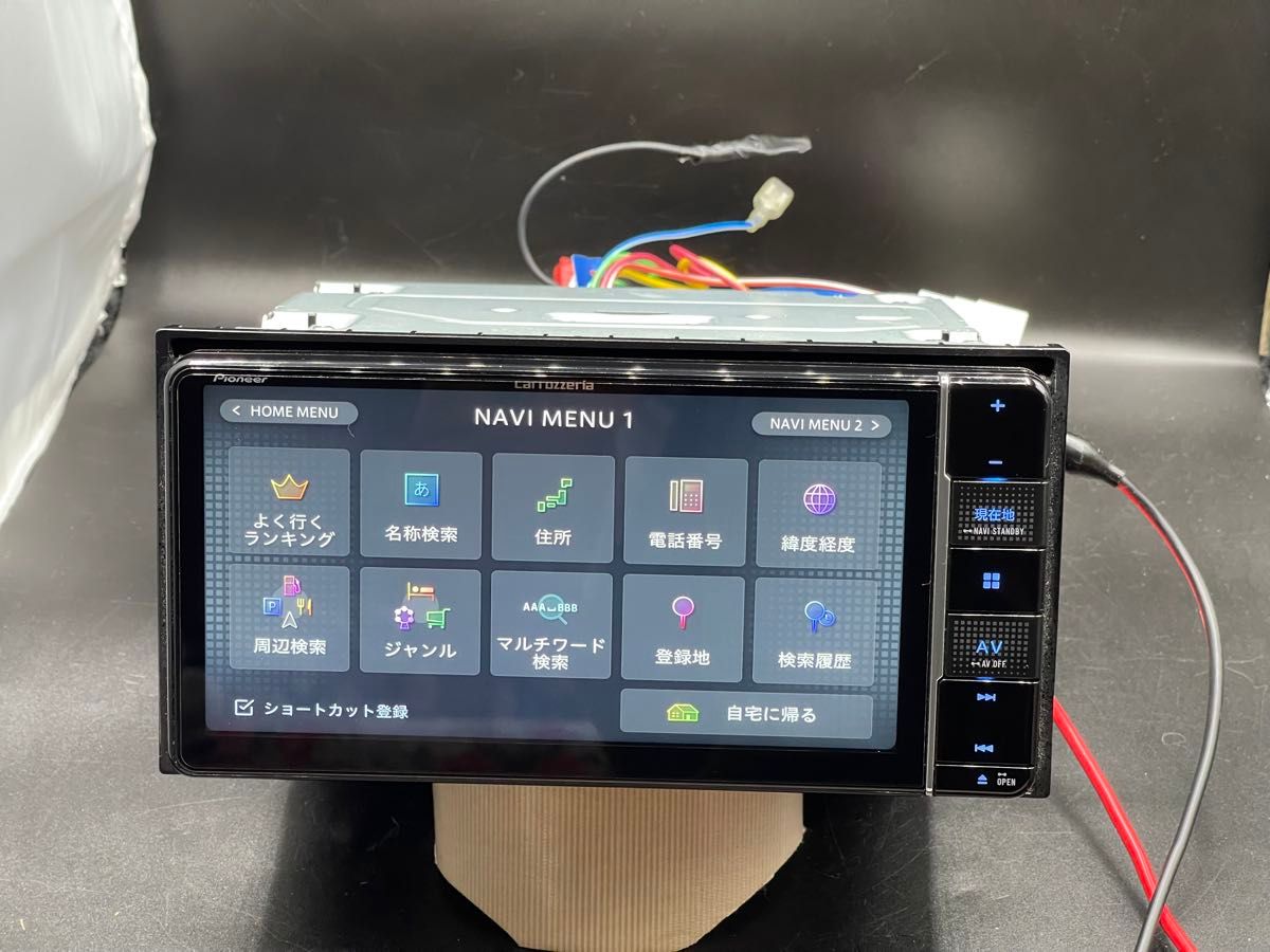 送料無料 カロッツェリア AVIC-RW710 2019年 メモリーナビ フルセグ