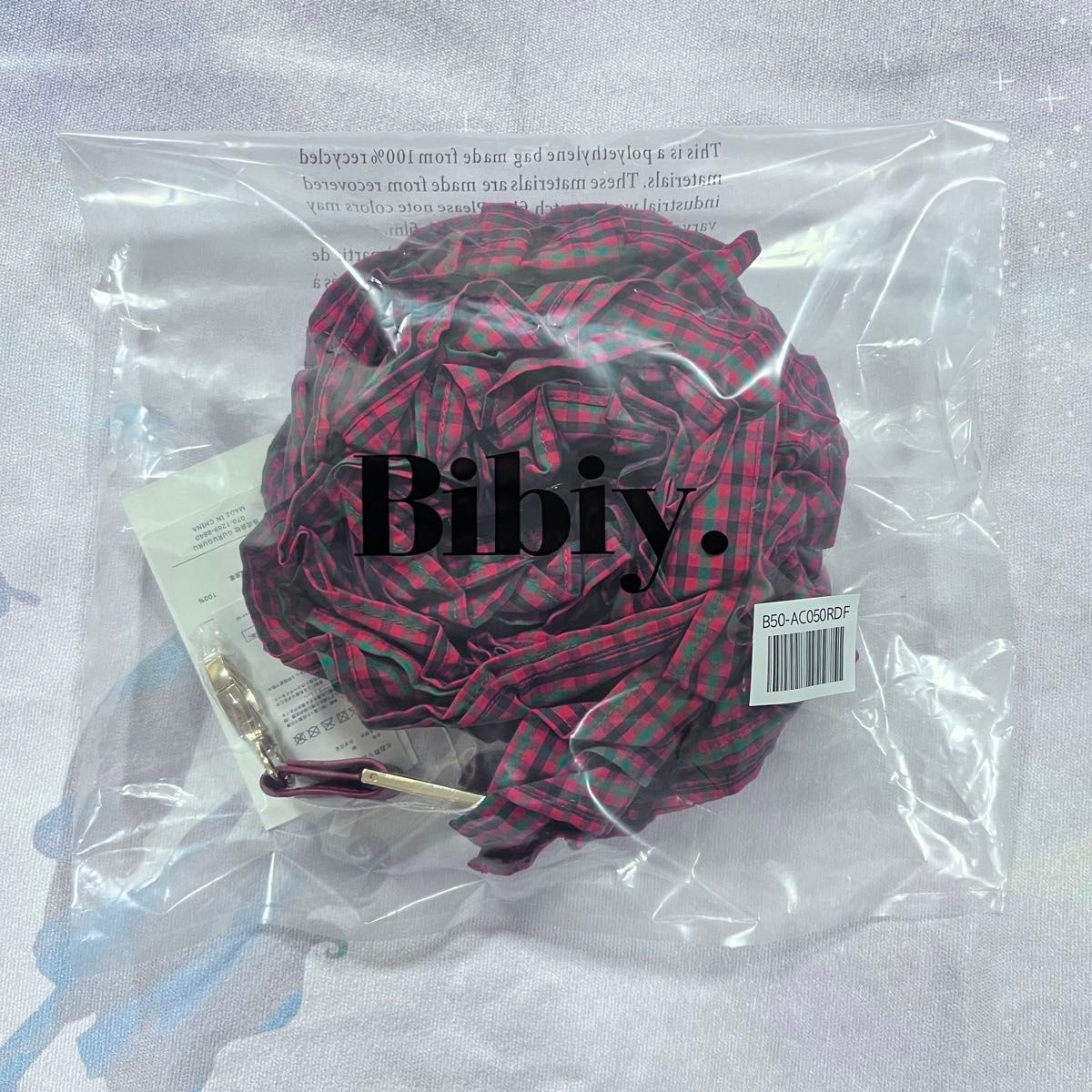 ショルダーストラップBibiy familiar ファミリア コラボ ビビィ 赤