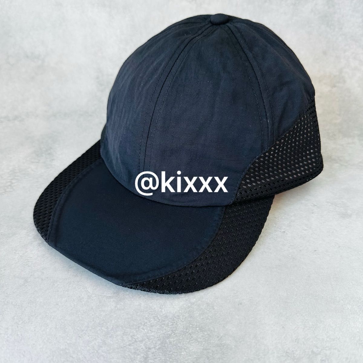 Supreme Cordura Mesh 6-Panel Cap Black 25SS シュプリーム