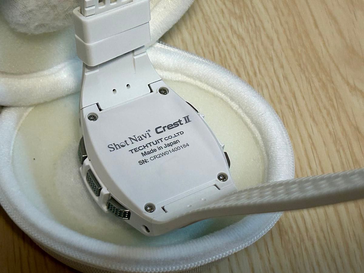 ショットナビ クレスト2｜Shot Navi Crest II ゴルフGPSウォッチ 美品