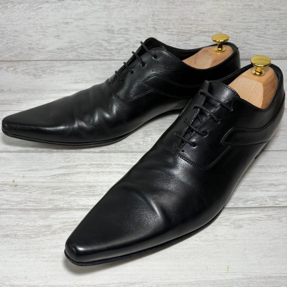 DOLCE&GABBANA ドルチェ＆ガッバーナ ドルガバ 革靴 ブラック 1640