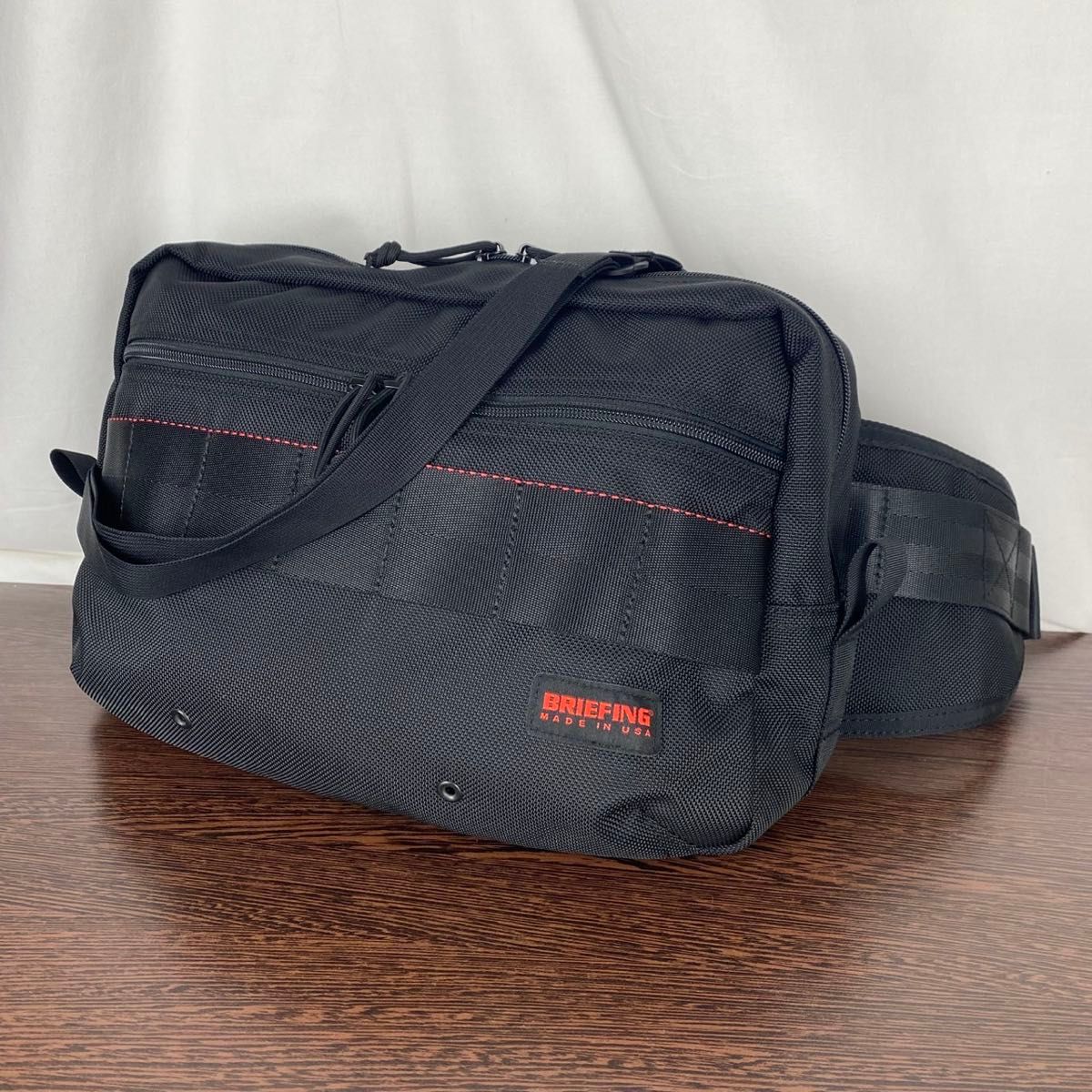 BRIEFING FANNY PACK2 3way ブラック 使用感なし ほぼ未使用品