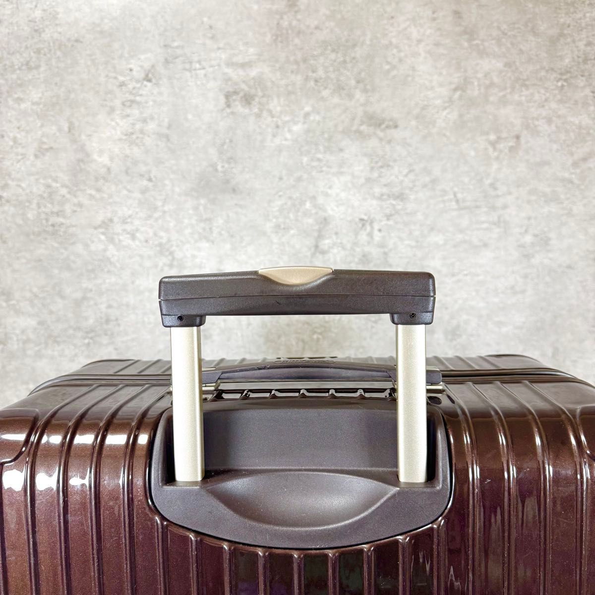 104L】RIMOWA サルサデラックス グロスブラウン 4輪 キャリーケース
