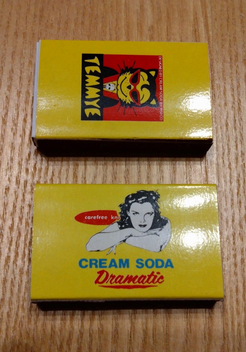 未使用品】CREAM SODA BOX マッチ2個セット/当時物｜Yahoo!フリマ（旧