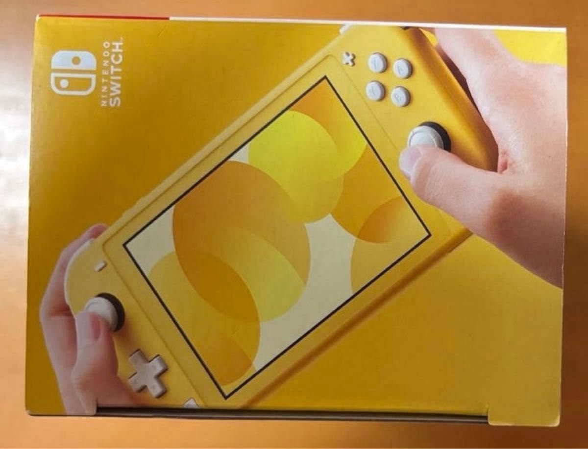 ニンテンドースイッチライト イエロー箱有り ジャンク品 付属品の