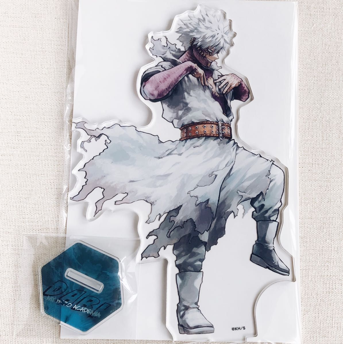 新品】僕のヒーローアカデミア ヒロアカ 荼毘 原画展 アクリルMEGA