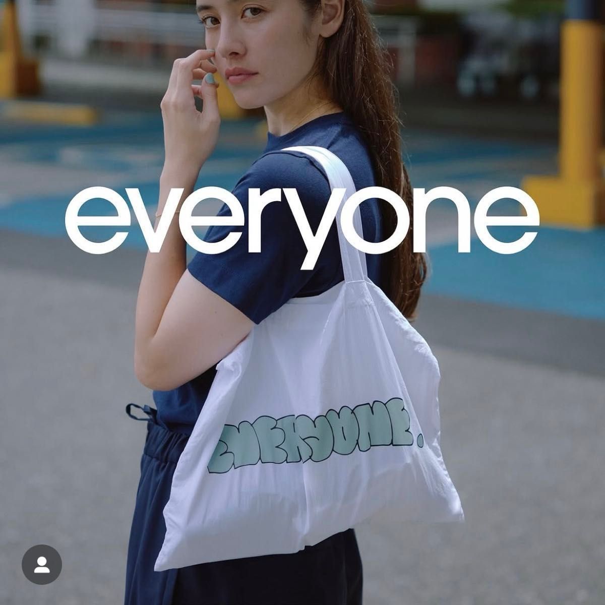 新品／everyone j 30000 2025 throwie nylon tote トートバッグ エコ