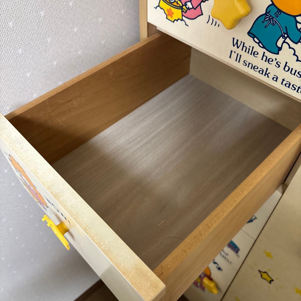キキララ レトロ タンス チェスト くろがね工作所 サンリオ 幅89x奥44x