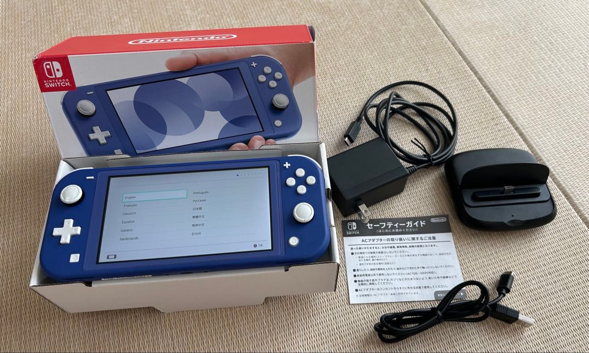 Nintendo Switch Lite 青色 本体 ACアダプター付き Nintendo Switch