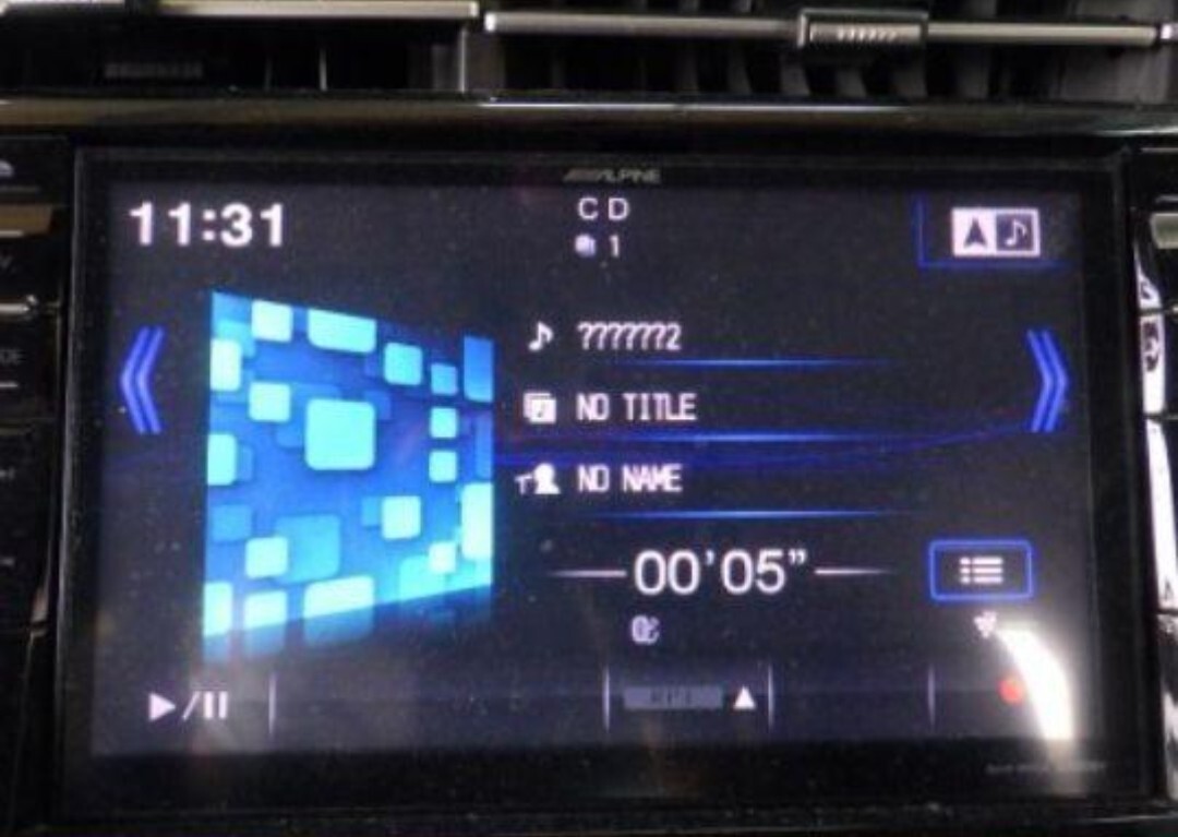 トヨタ ZVW 30 プリウス アルパイン ALPINE EX009V 9インチ SDナビ