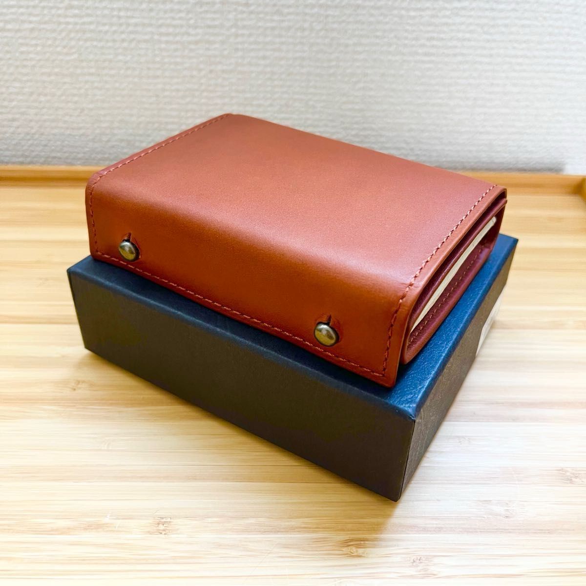 新品【エムピウ】コニャック m+ ミッレフォッリエP25 cognac ブラウン