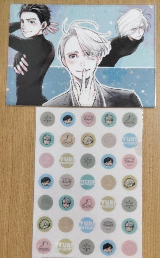 ユーリ on ICE 久保ミツロウ展 クリアファイル 2点 他 おまとめ｜Yahoo