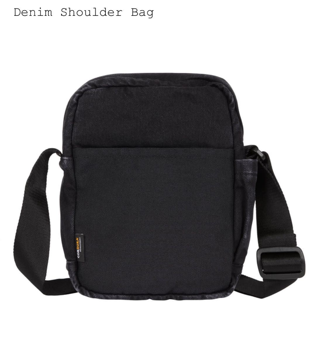 Supreme Denim Shoulder Bag Black シュプリーム デニムショルダー