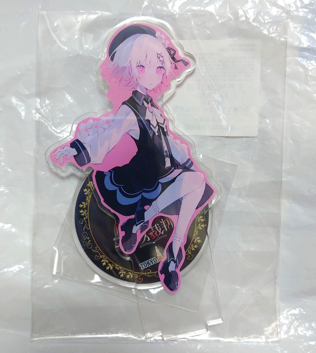 S*8様 魔法少女ノ魔女裁判 CF特典 アクリルキーホルダー SDアクキー 桜