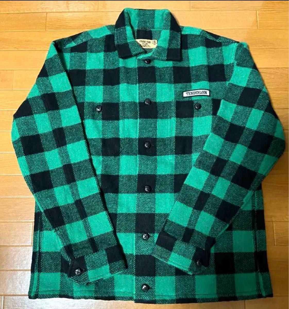 新品】 TENDERLOIN T-BUFFALO JACKET GREEN XL テンダーロイン