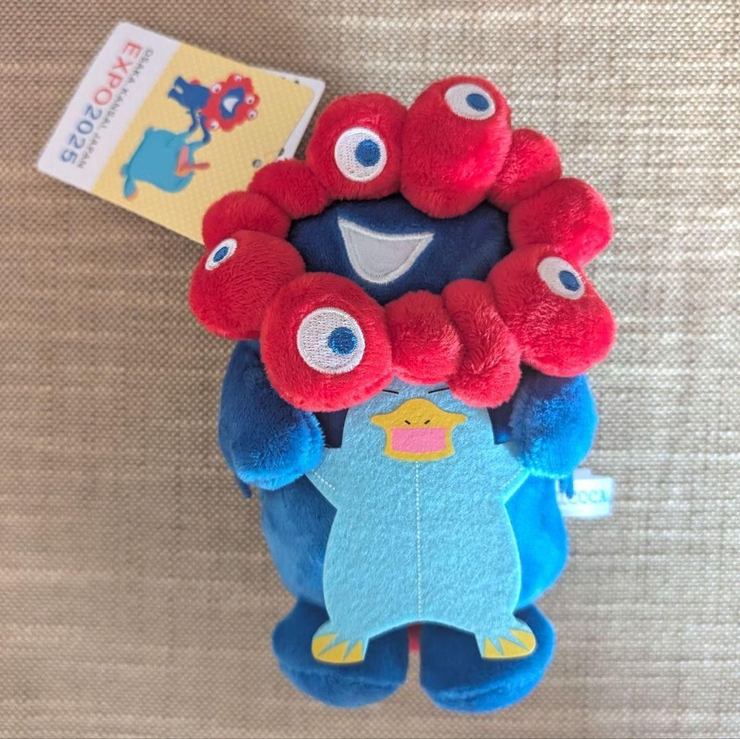 EXPO2025 関西万博 ミャクミャク ICOCA ぬいぐるみ パスケース｜Yahoo