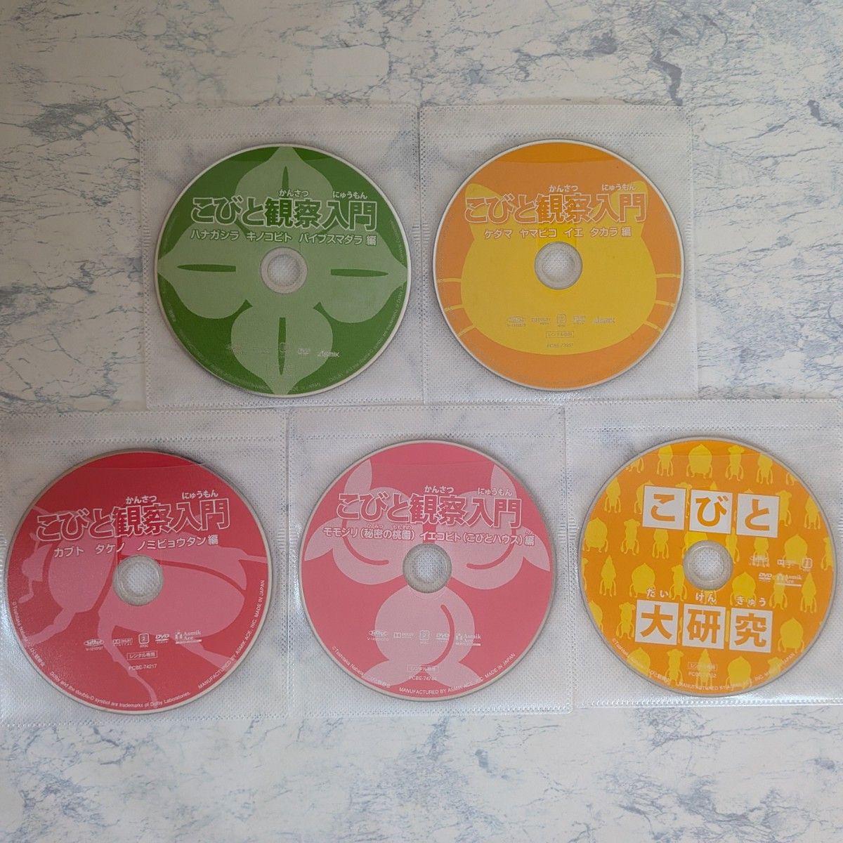 DVD こびと観察入門 モモジリ クサマダラ モクモドキ編 他 大研究 全10