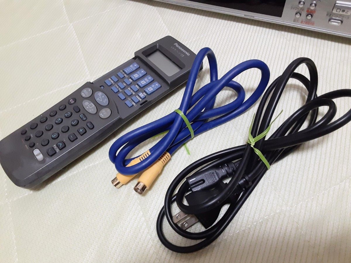 panasonic パナソニック S-VHS ビデオデッキ NV-HS10 ジャンク 送料