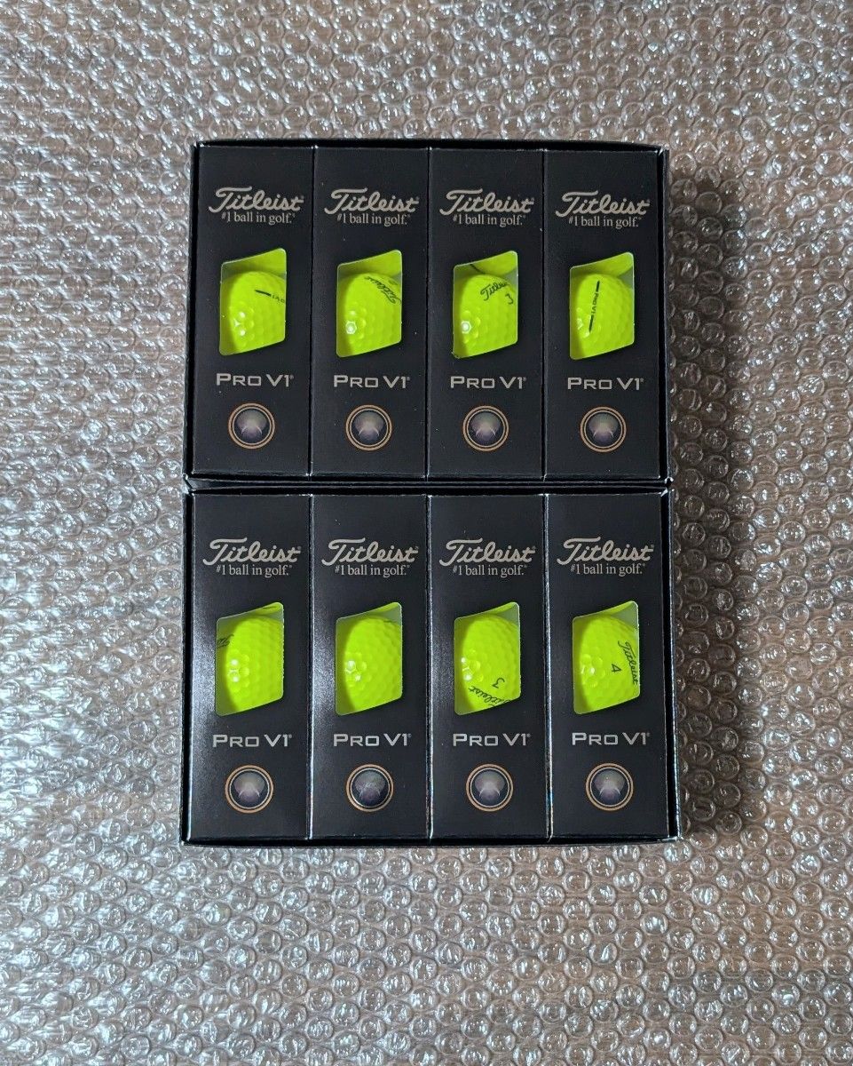 新品 タイトリスト PRO V1 イエロー 2025年モデル 2ダース｜Yahoo