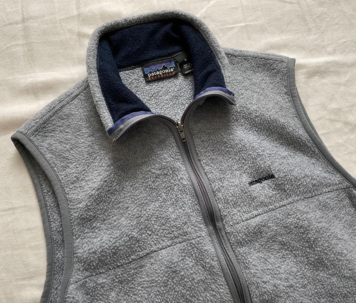 パタゴニア シンチラベスト USA製 97年 Mサイズ グレー Patagonia