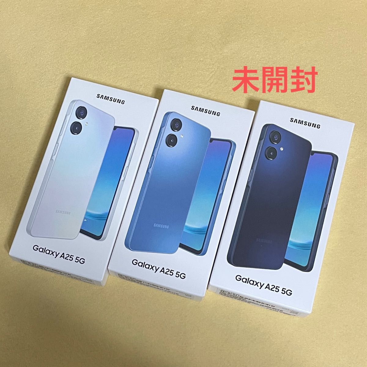 新品/未開封】Galaxy A25 5G 3台セット 一括購入/SoftBank版SIMフリー