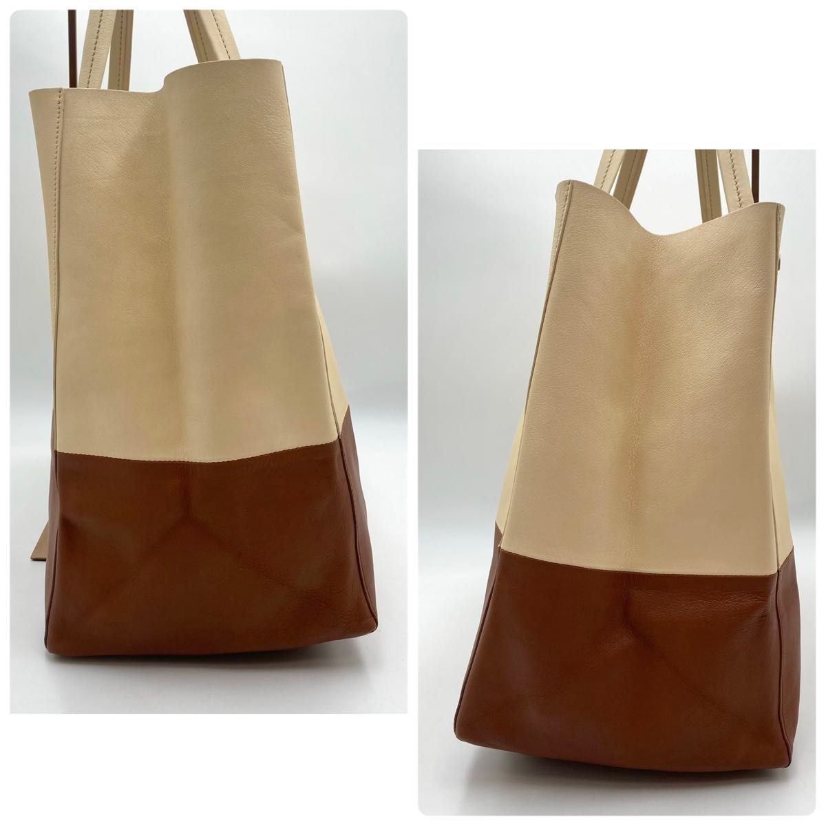 人気定番【美品】 CELINE セリーヌ ホリゾンタルカバ トートバッグ