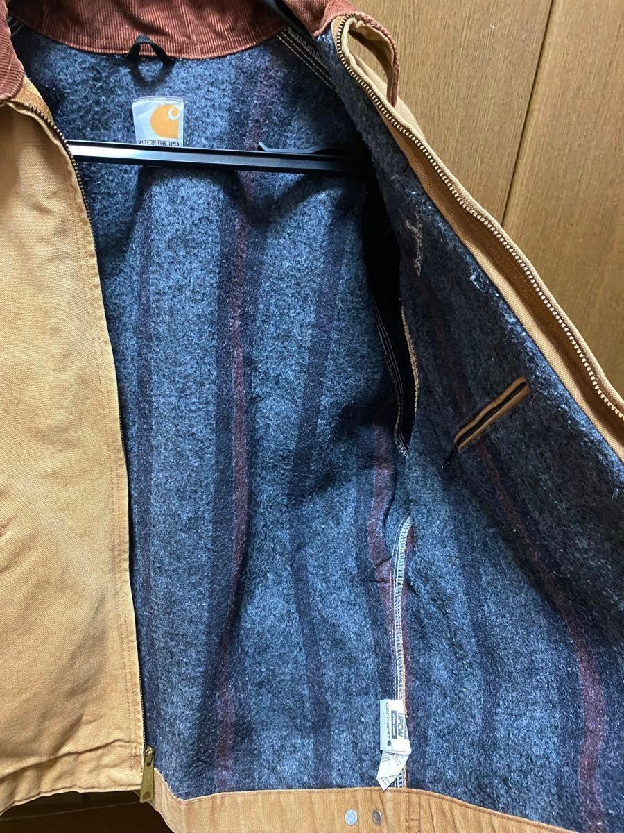 Carhartt デトロイトジャケット 企業ロゴ Lサイズ アメリカ製｜Yahoo