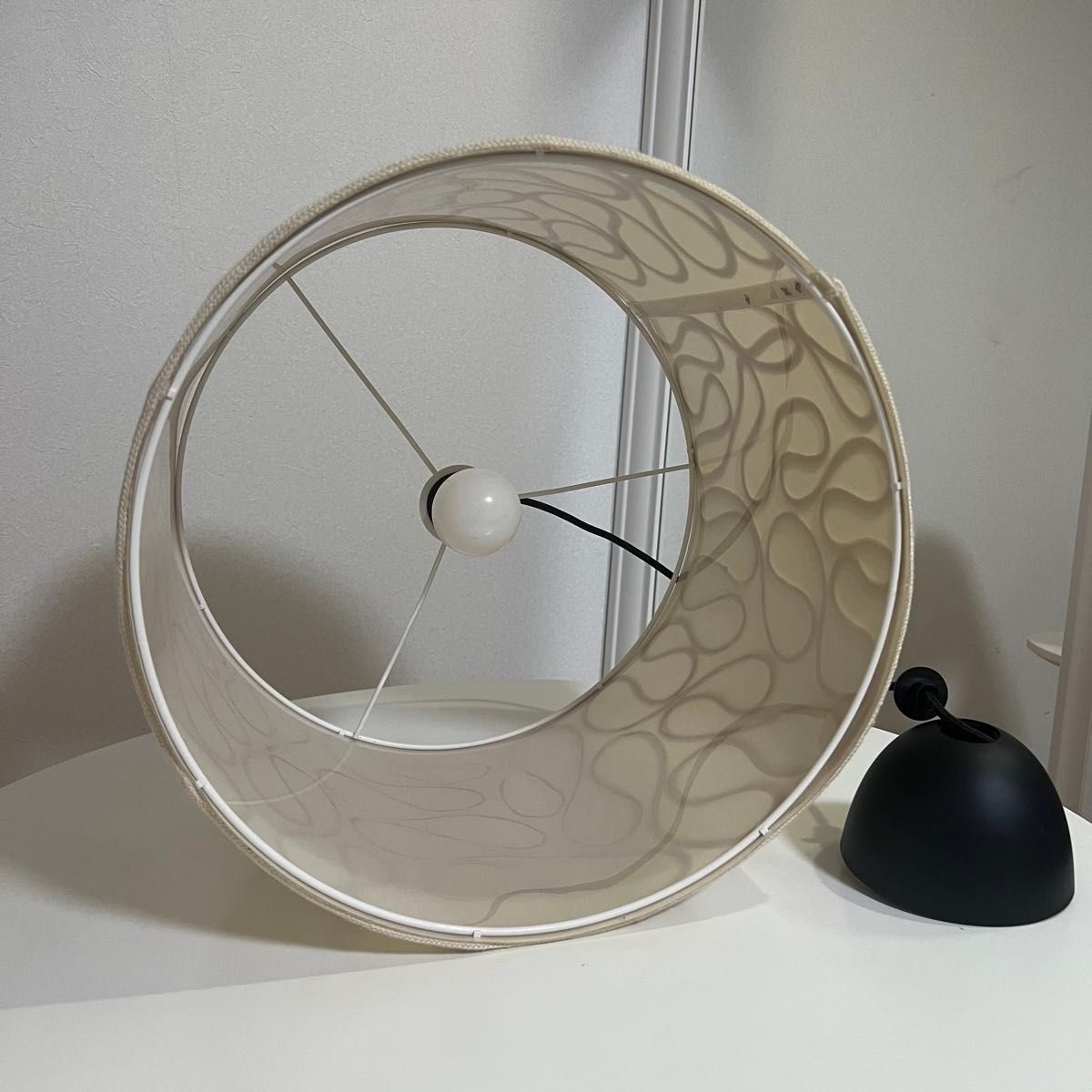 IKEA ヴィングマストVINGMAST ランプシェード 照明 リモコン付き