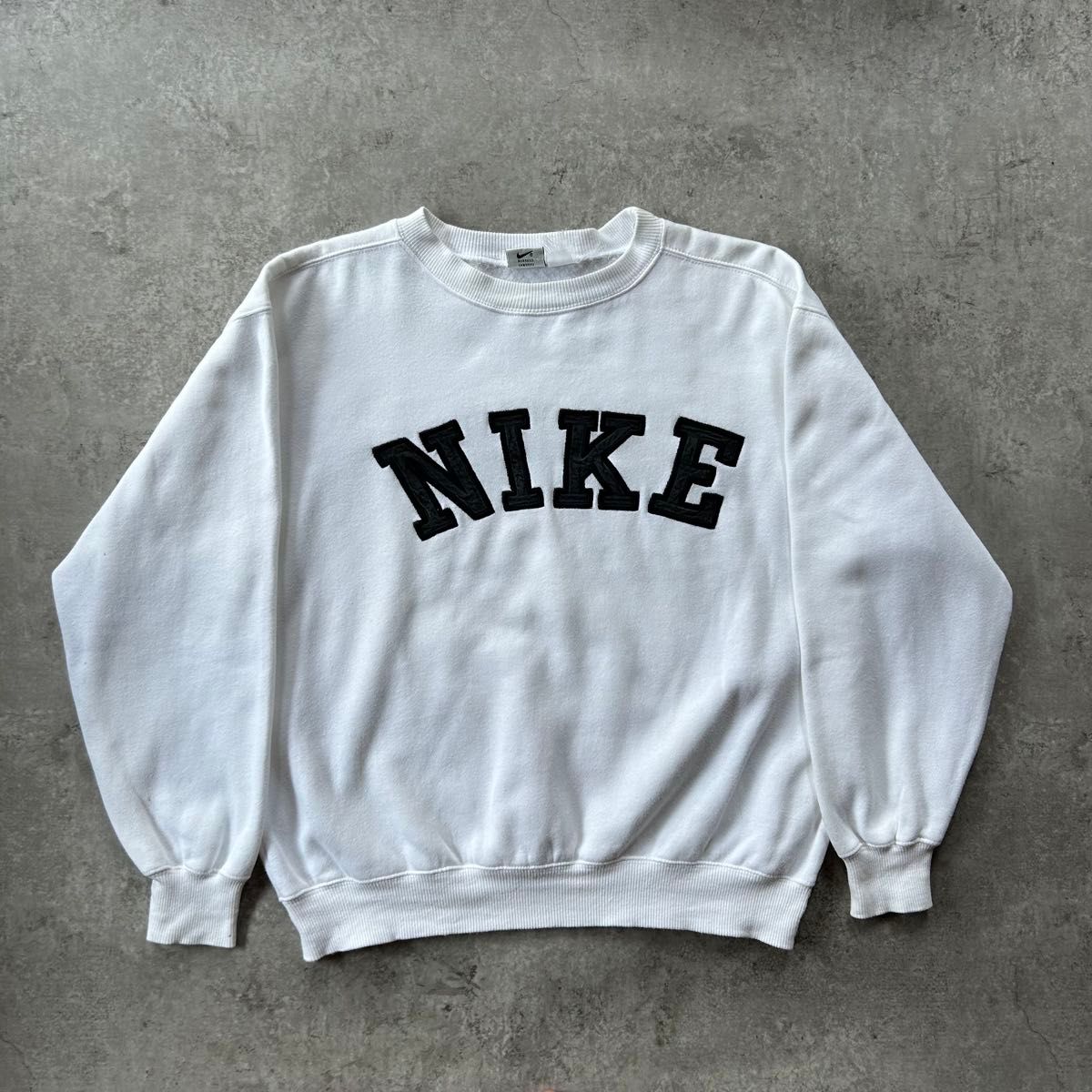 90s NIKE ナイキ スウェット アーチロゴ ホワイト 白タグ｜Yahoo