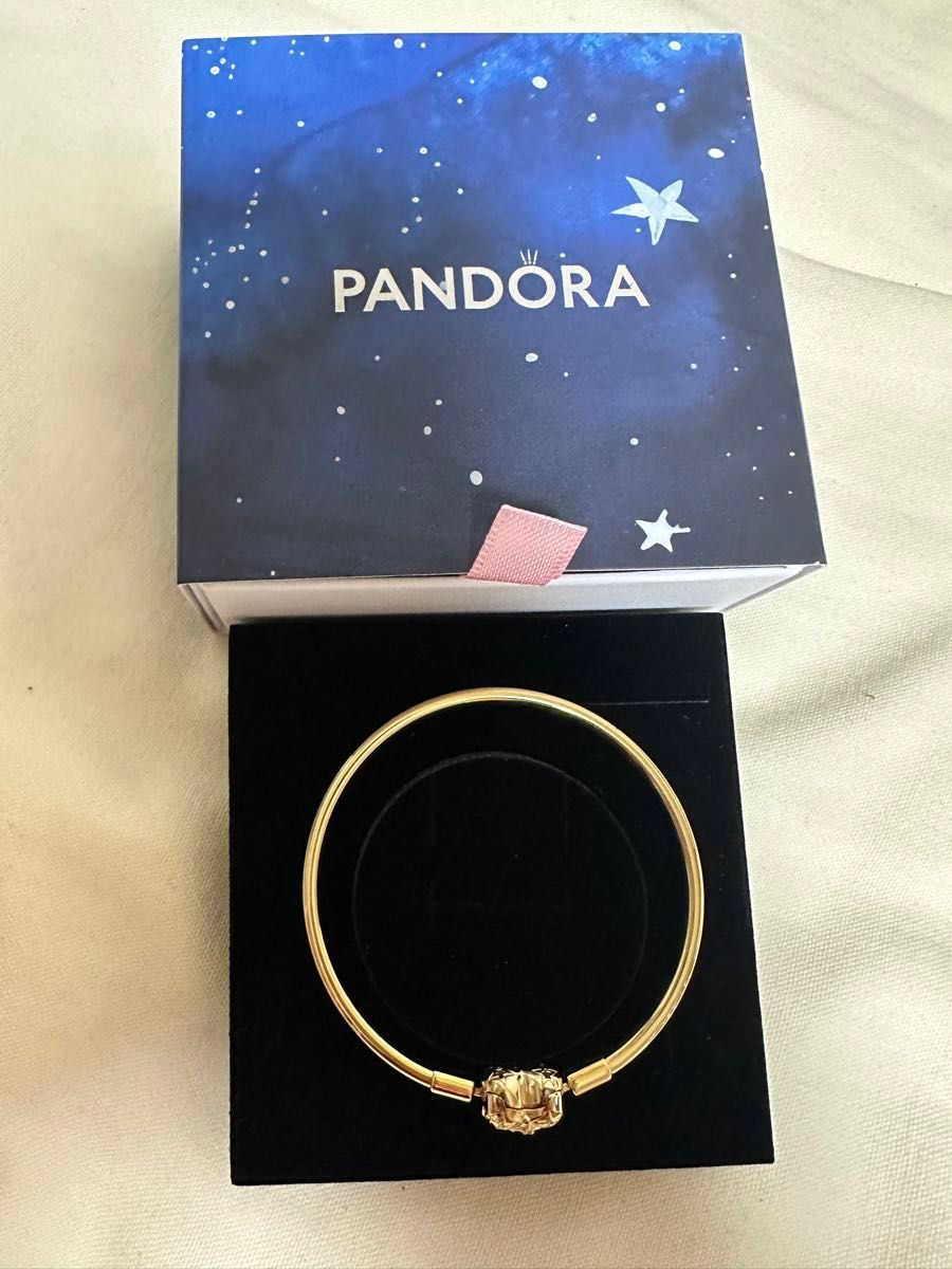 海外限定 入手困難レア商品Pandora パンドラ ゴールドハート