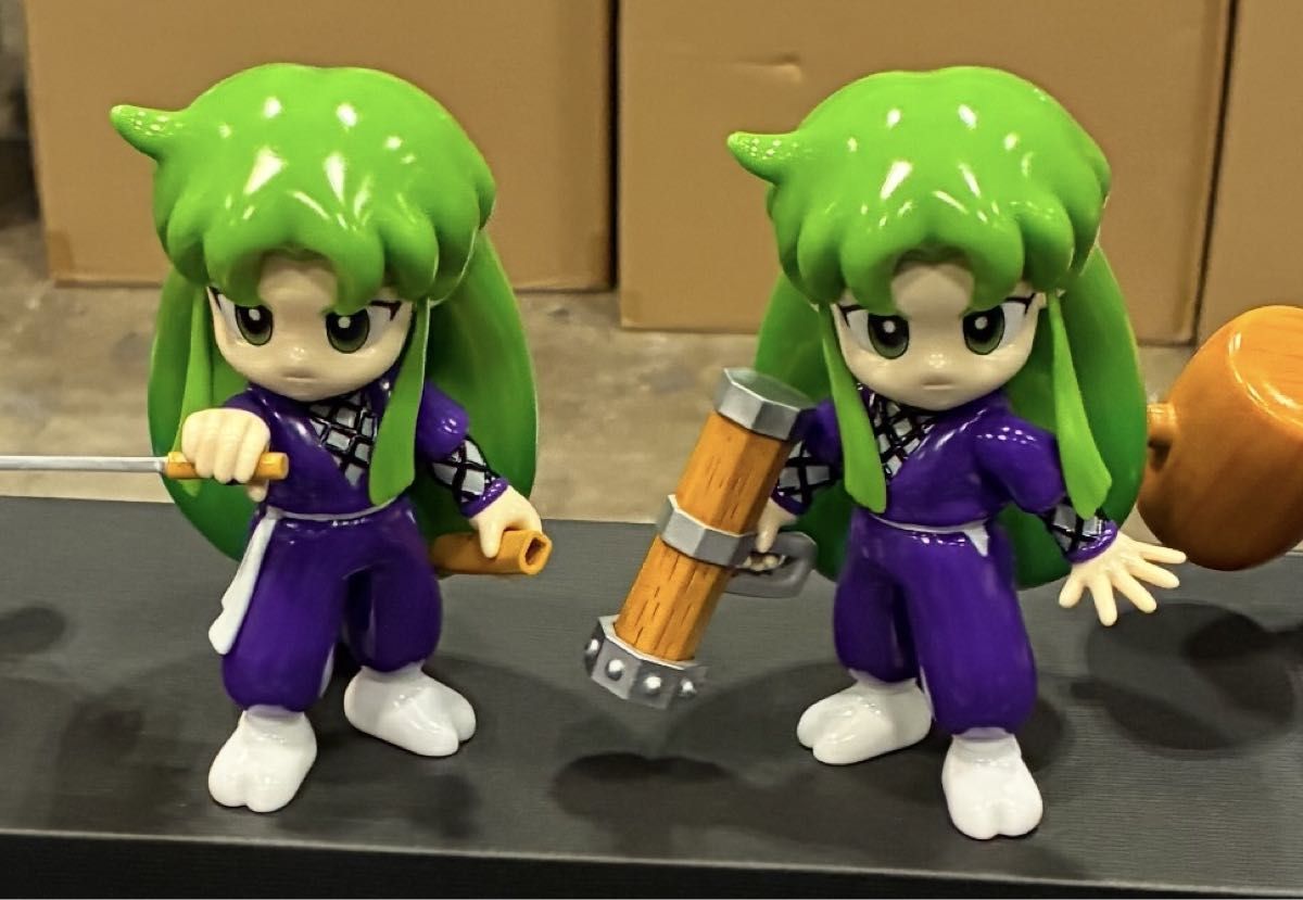 chang chang がんばれゴエモン ヤエちゃん ソフビ フィギュア チャン
