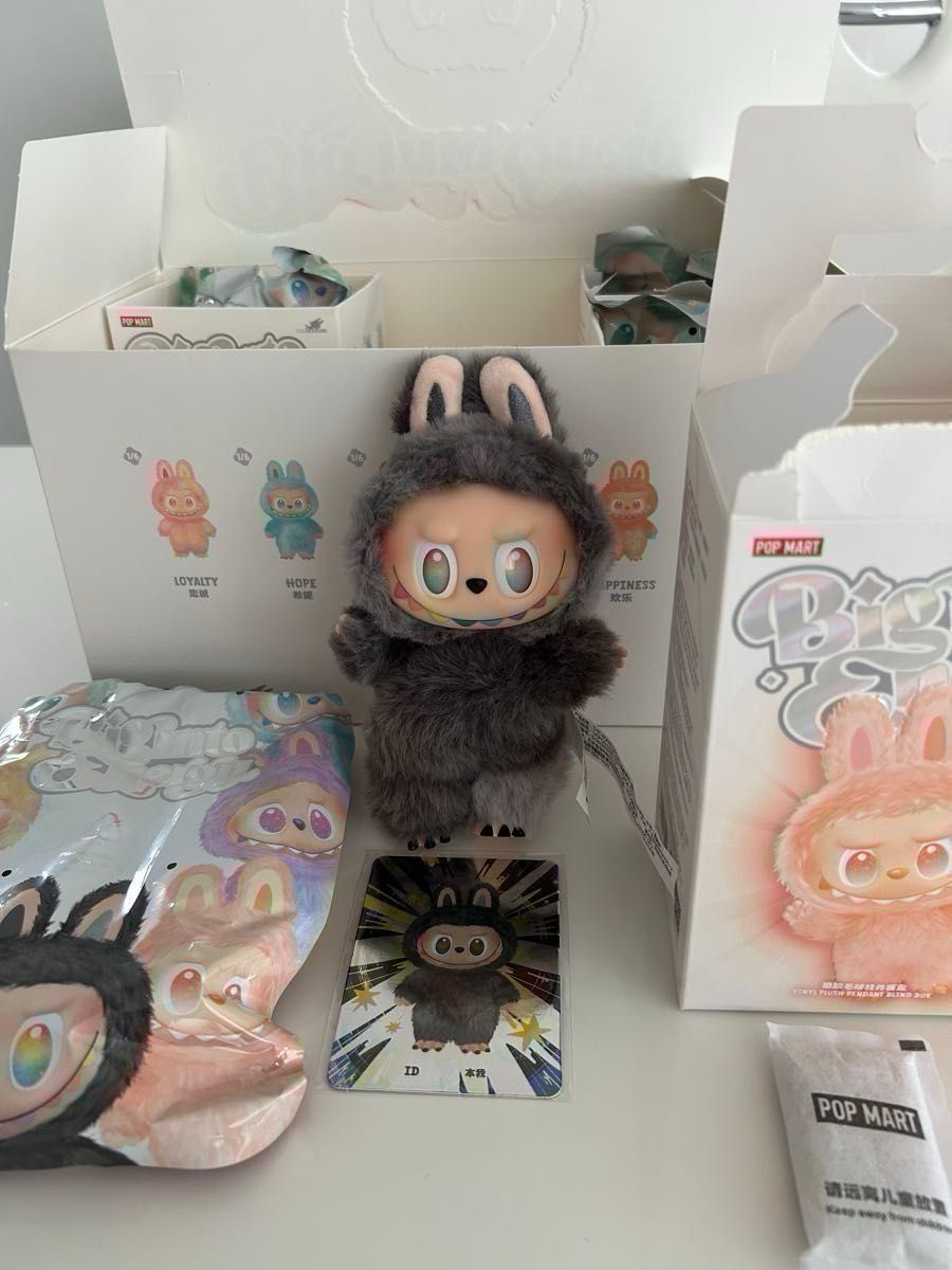 POP MART ラブブ Labubu Big Into Energy シークレット ID 正規品