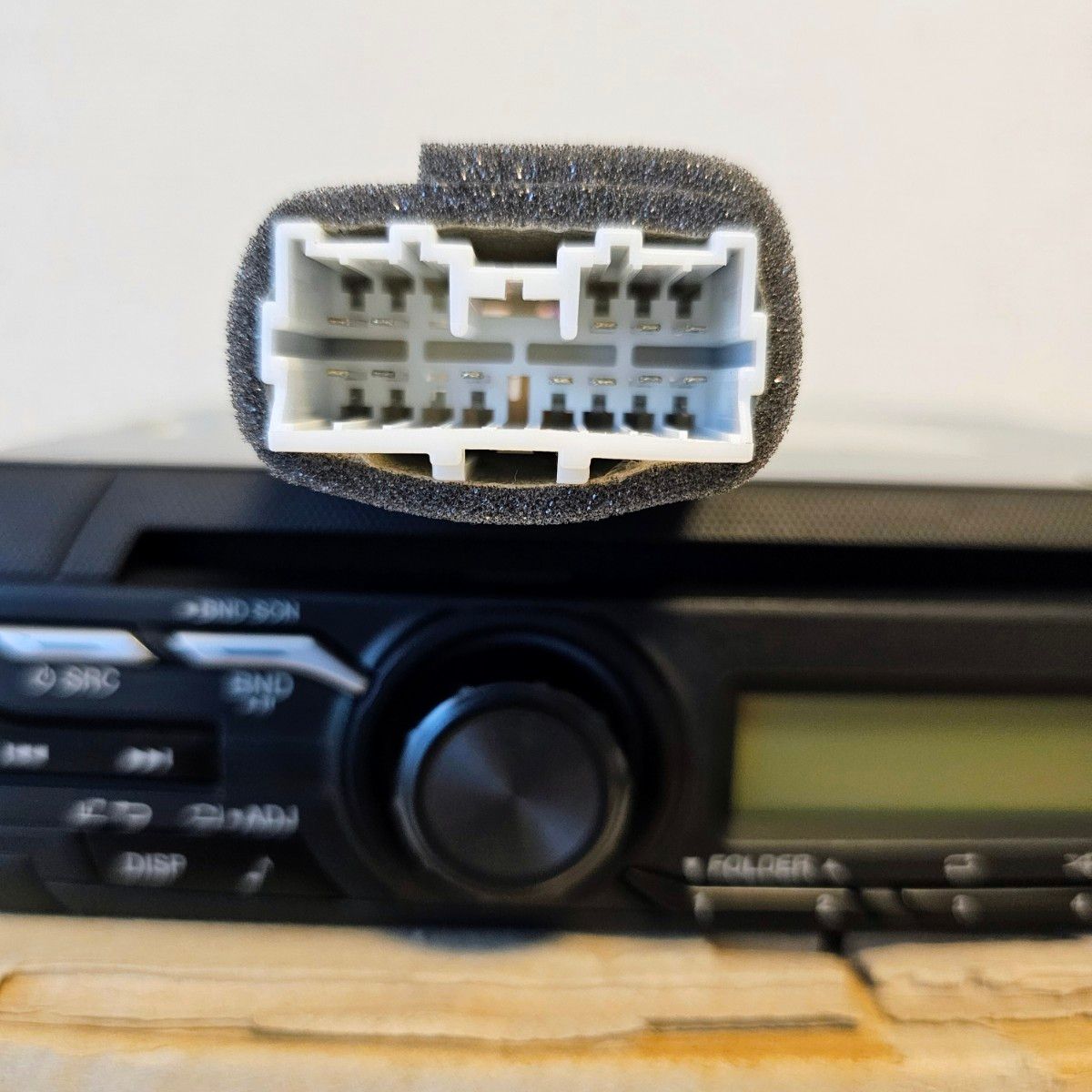 日野純正 クラリオン製 24v CD機能付き Bluetooth搭載 ラジオ