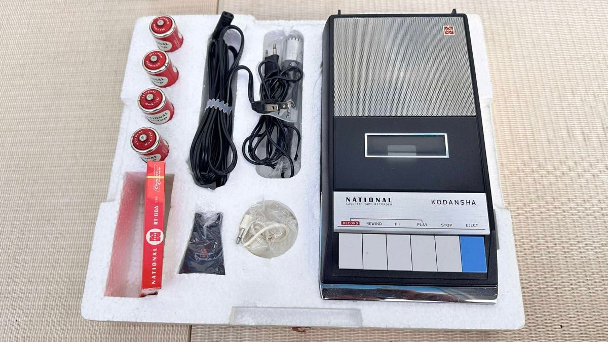 National RQ-209 ナショナル カセットテープレコーダー｜Yahoo!フリマ