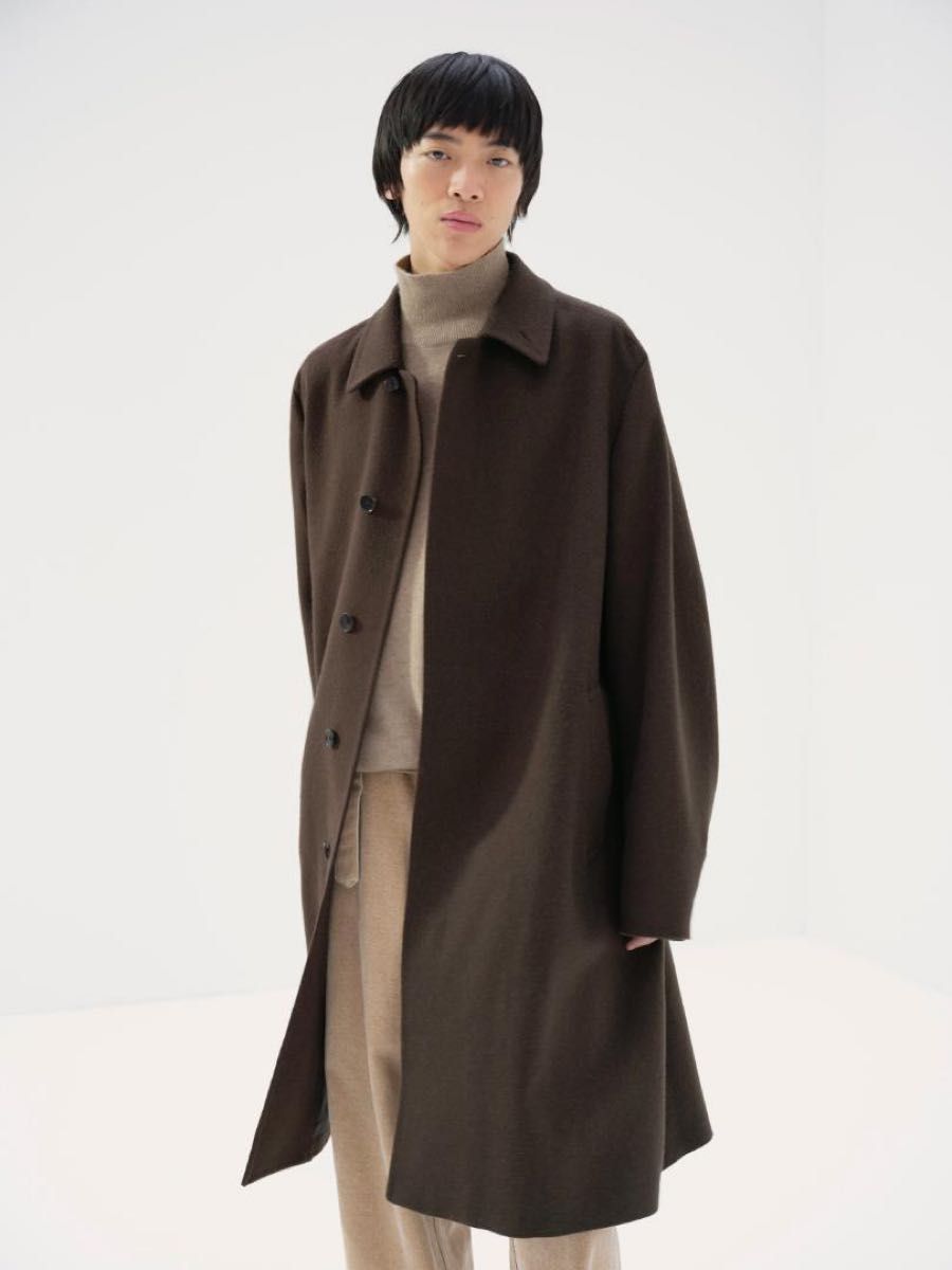 24AW AURALEE BABY CAMEL FLANNEL COAT 4｜Yahoo!フリマ（旧PayPayフリマ）
