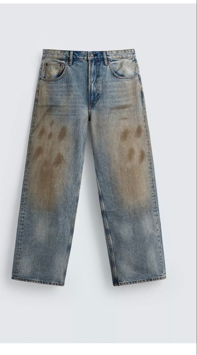ZARA バギーフィットデニム ジーンズ acne studios風 EU40 JP31 希少