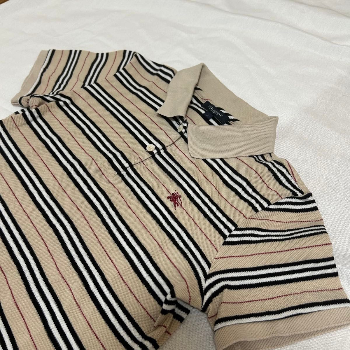 BURBERRY バーバリー 半袖ポロシャツ レディース ノバチェック柄