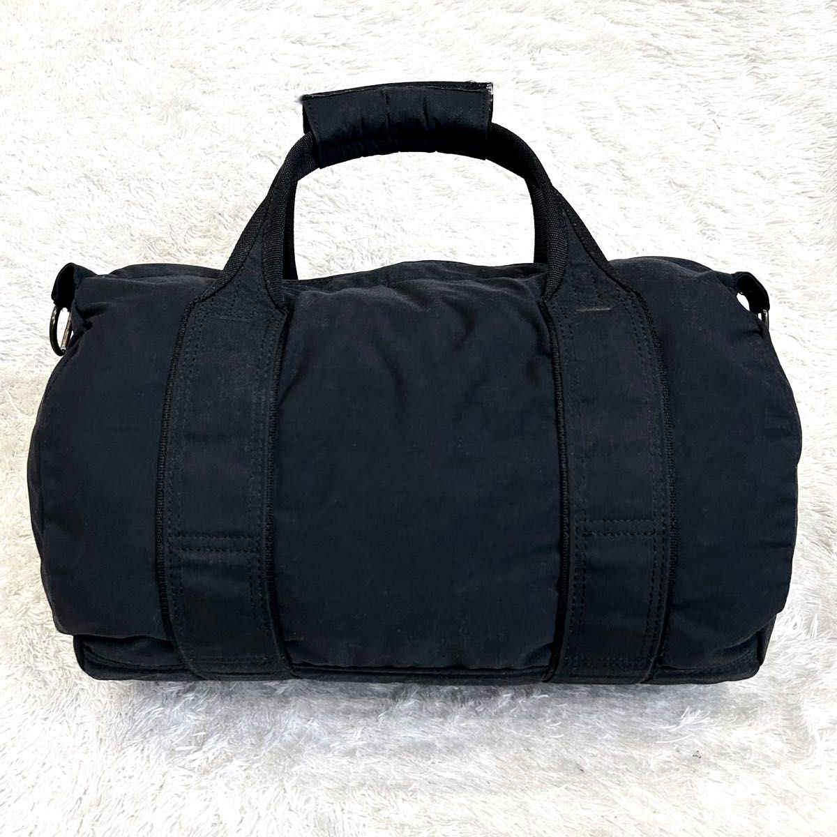廃盤 極美品 PORTER ポーター ミニボストンバッグ ドラムバッグ バレル