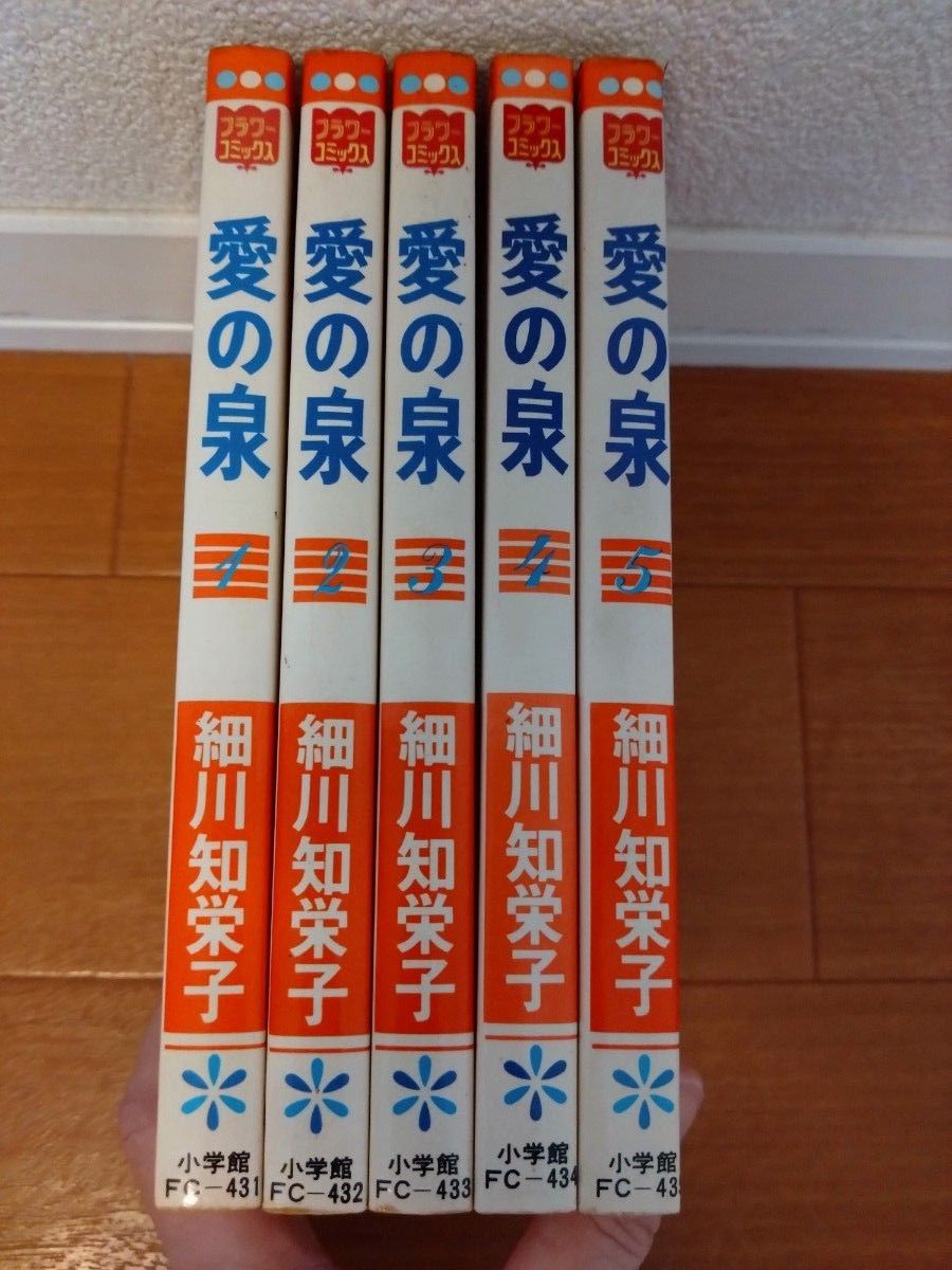 細川知栄子 愛の泉 全5巻 少女漫画 希少 昭和レトロ｜Yahoo!フリマ（旧