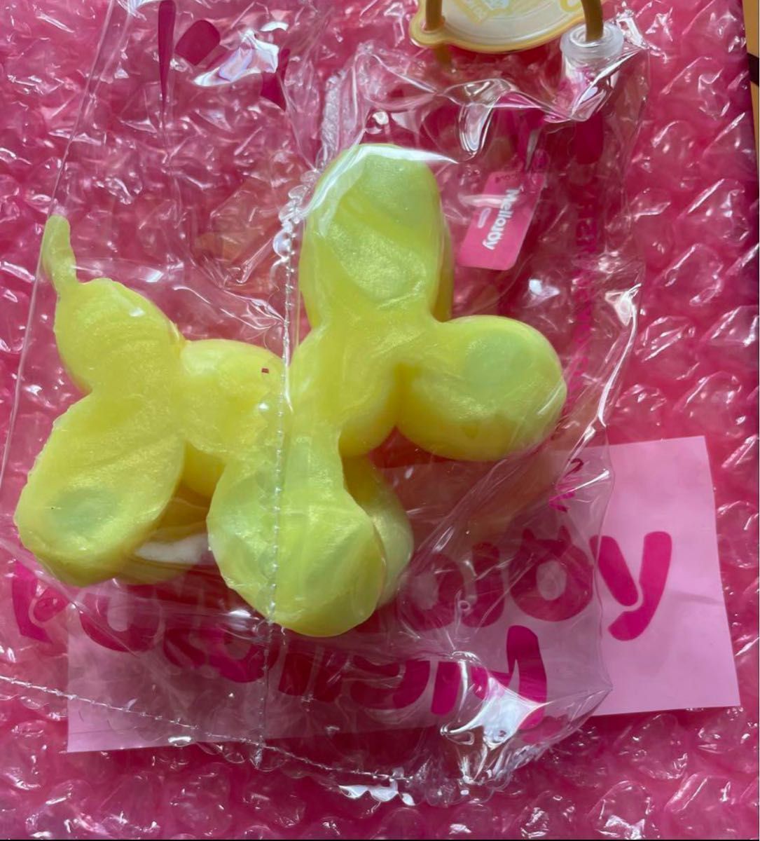 Mellojay US限定 バルーンわんこ 桃わんこ メロジョイ スクイーズ