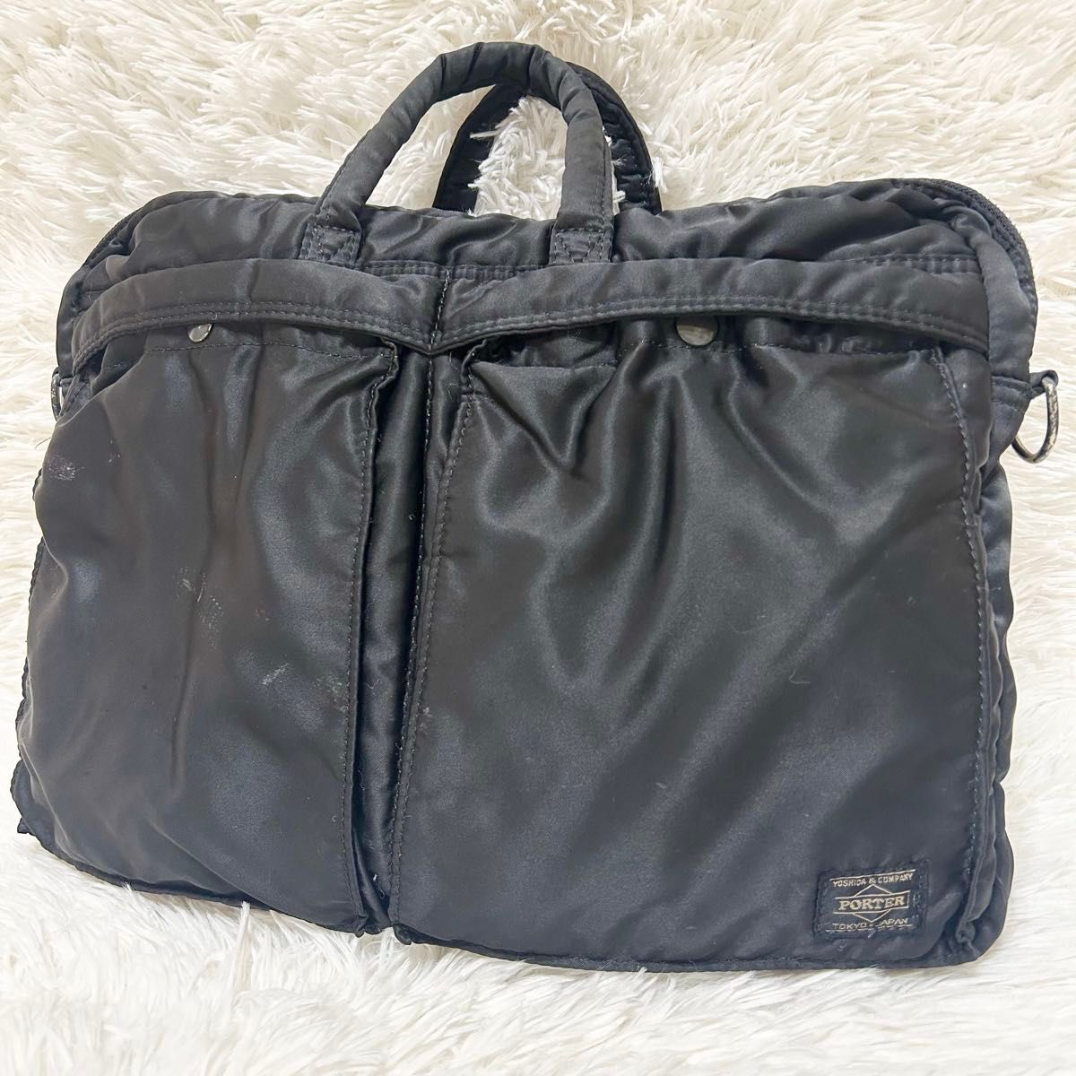 廃盤品】PORTER タンカー ビジネスバッグ ブリーフケース ヘルメット