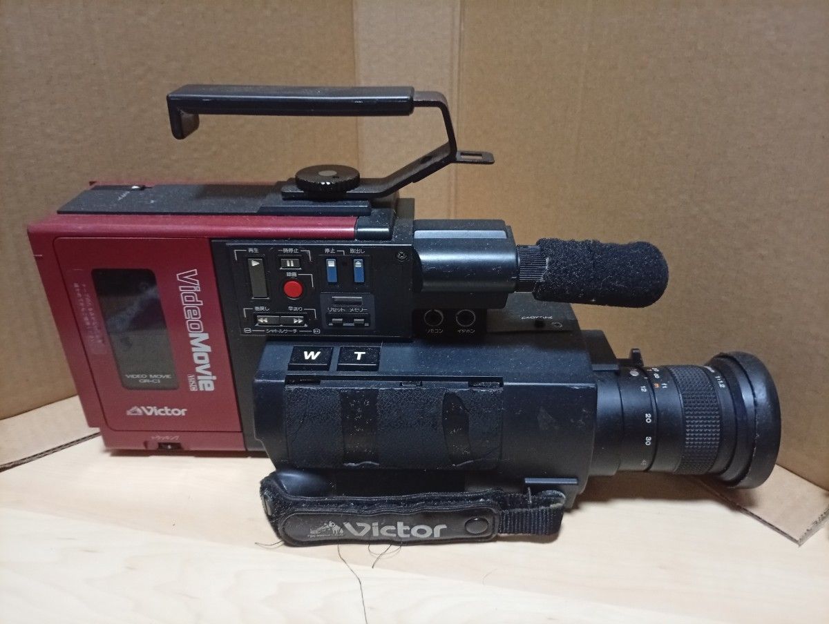 Victor ビクター GR-C1 ビデオカメラVHS-C 本体のみ ジャンク品｜Yahoo